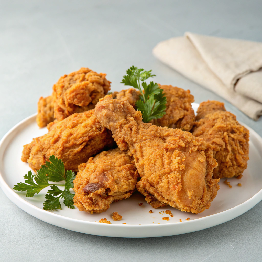 Fried chicken crispy