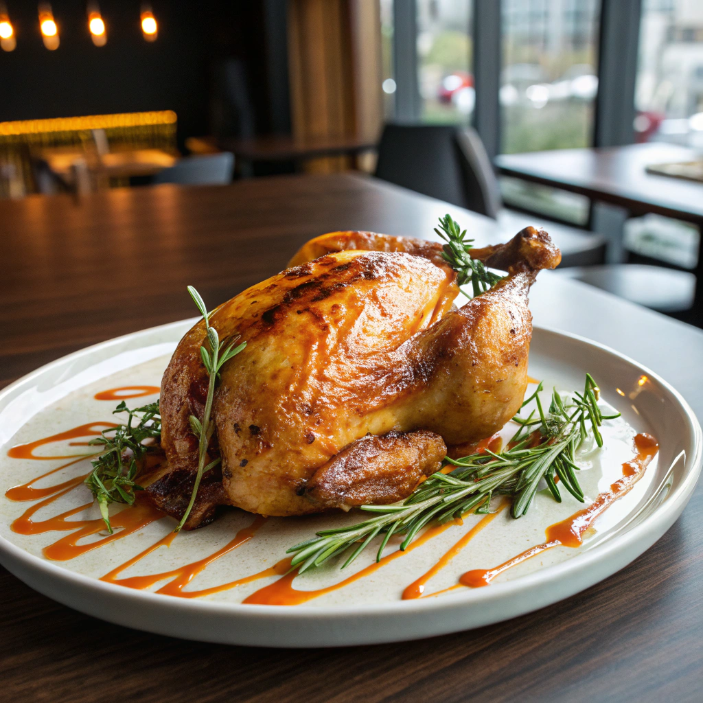 Grilled chicken platter